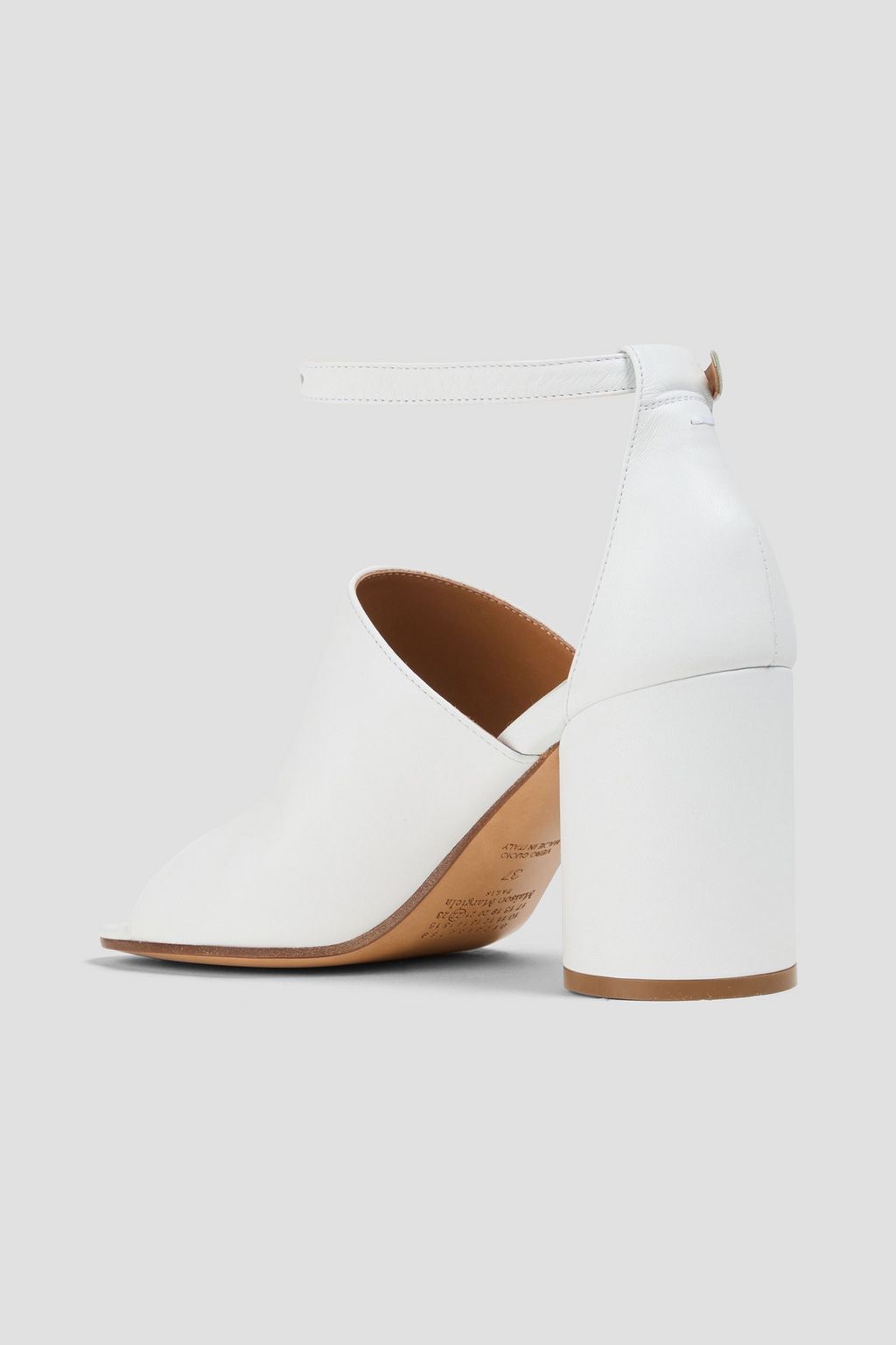 MAISON MARGIELA صندل "تابي" من الجلد مفصول الأصابع