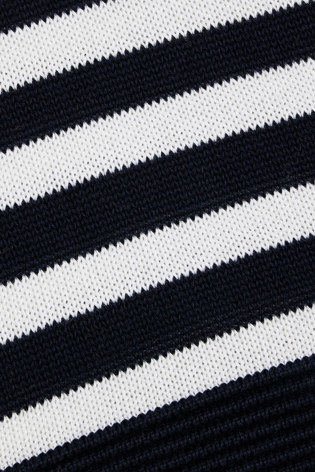 COTTON BY AUTUMN CASHMERE Striped cotton sweater