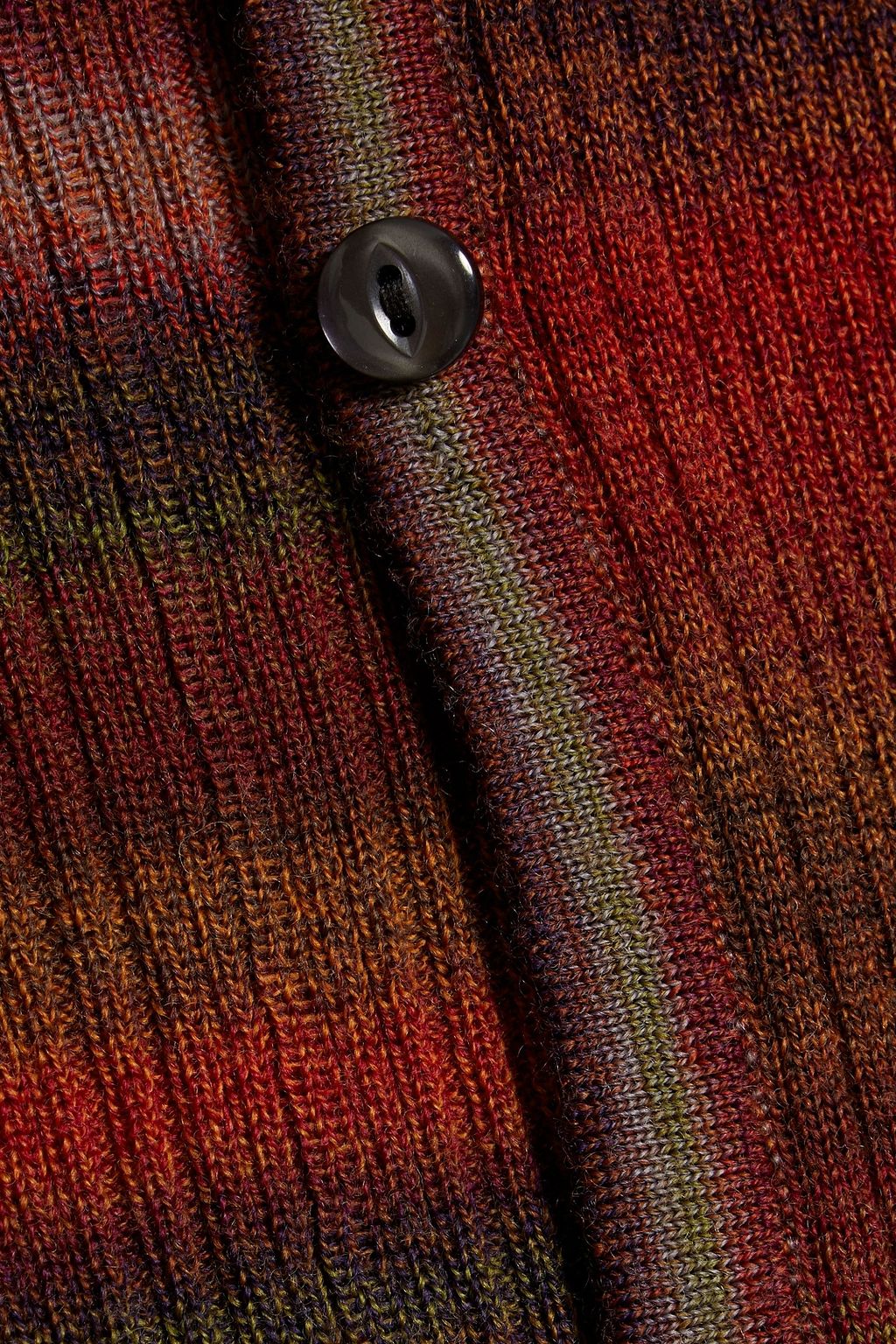 RE/DONE Striped ribbed wool cardigan