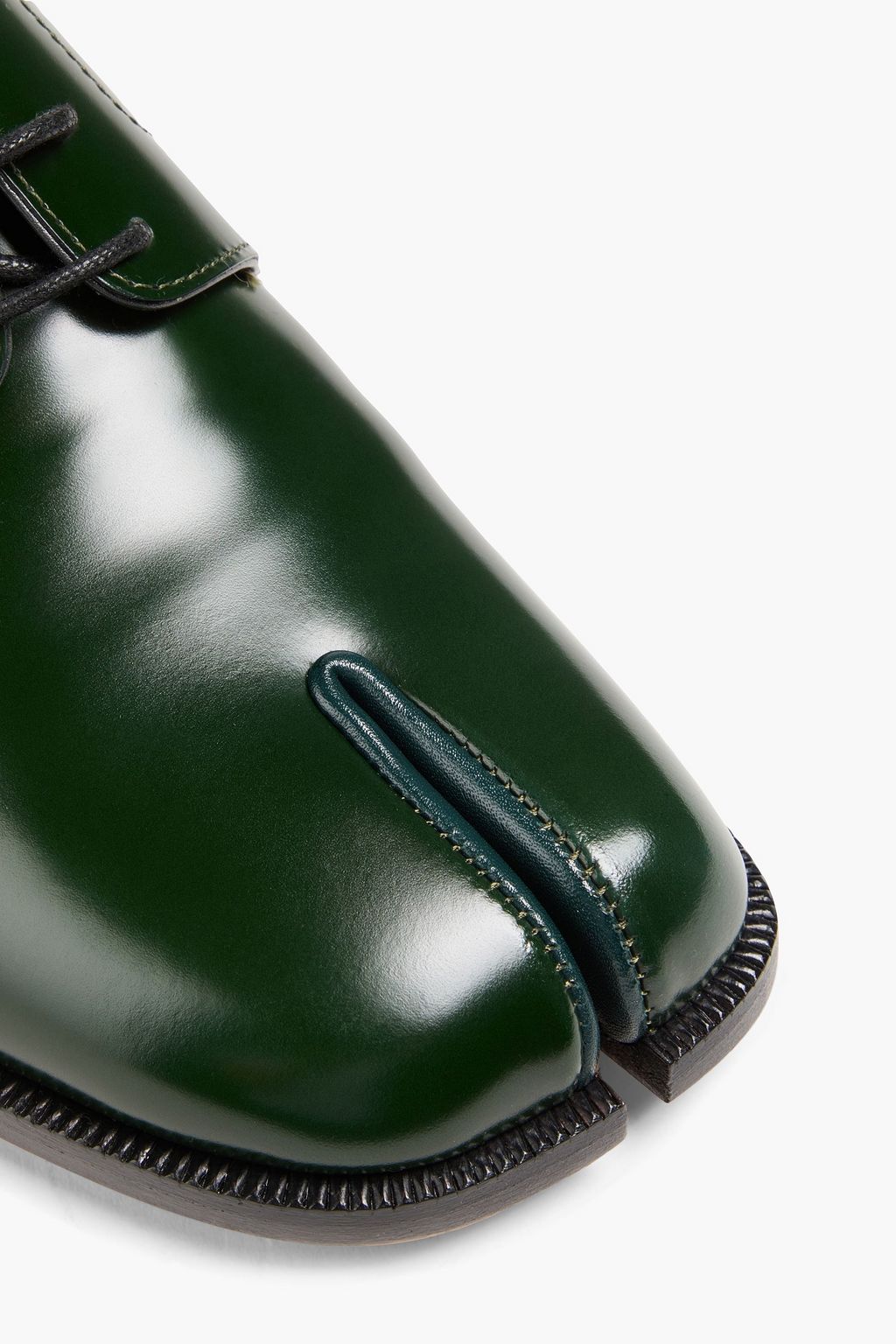 MAISON MARGIELA حذاء بروغز "تابي" من الجلد