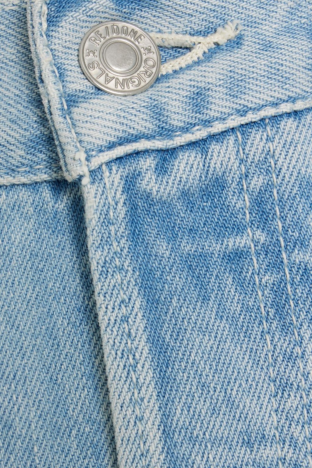 RE/DONE Easy high-rise straight-leg jeans