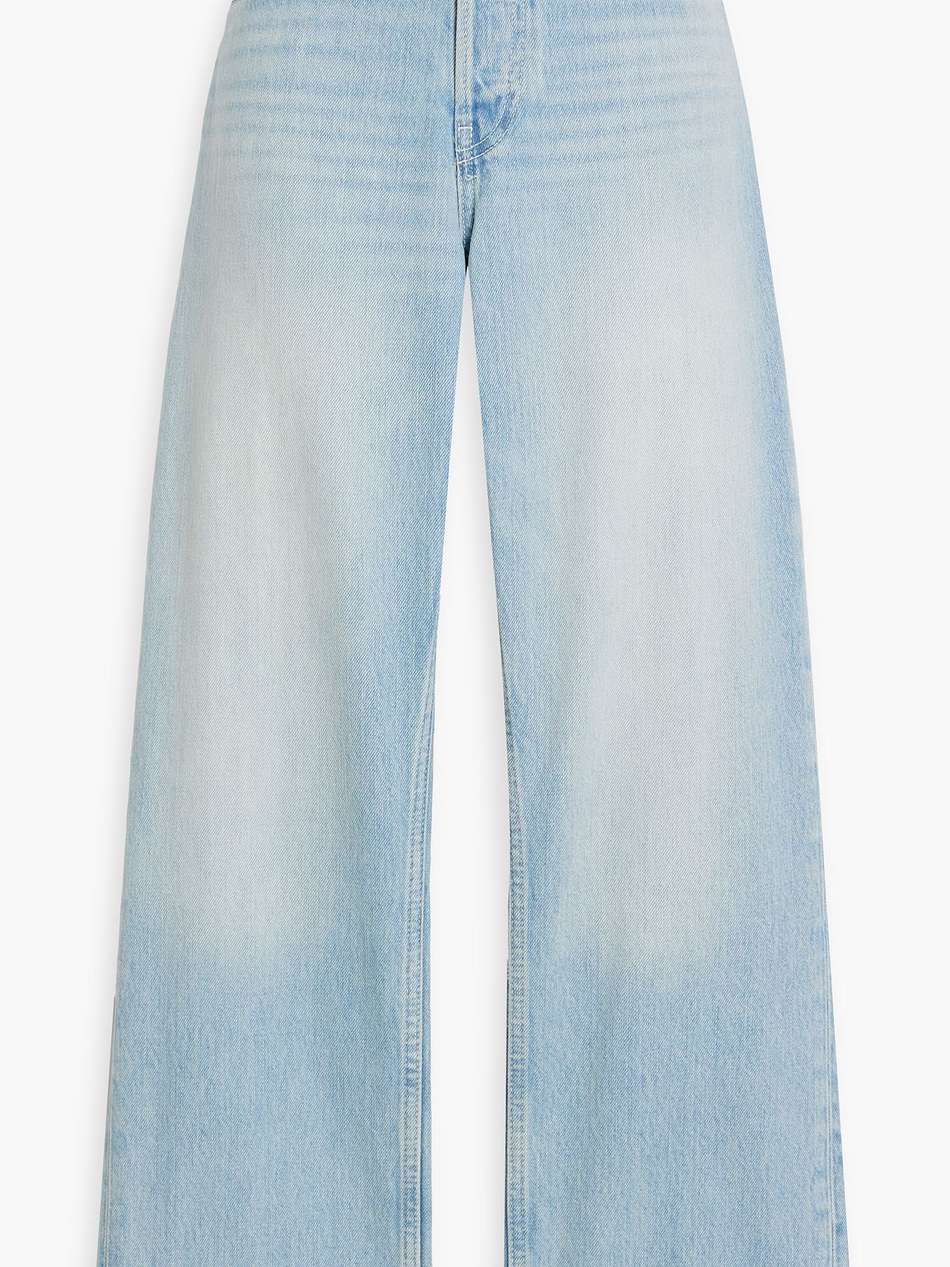 easy high-rise straight-leg jeans
