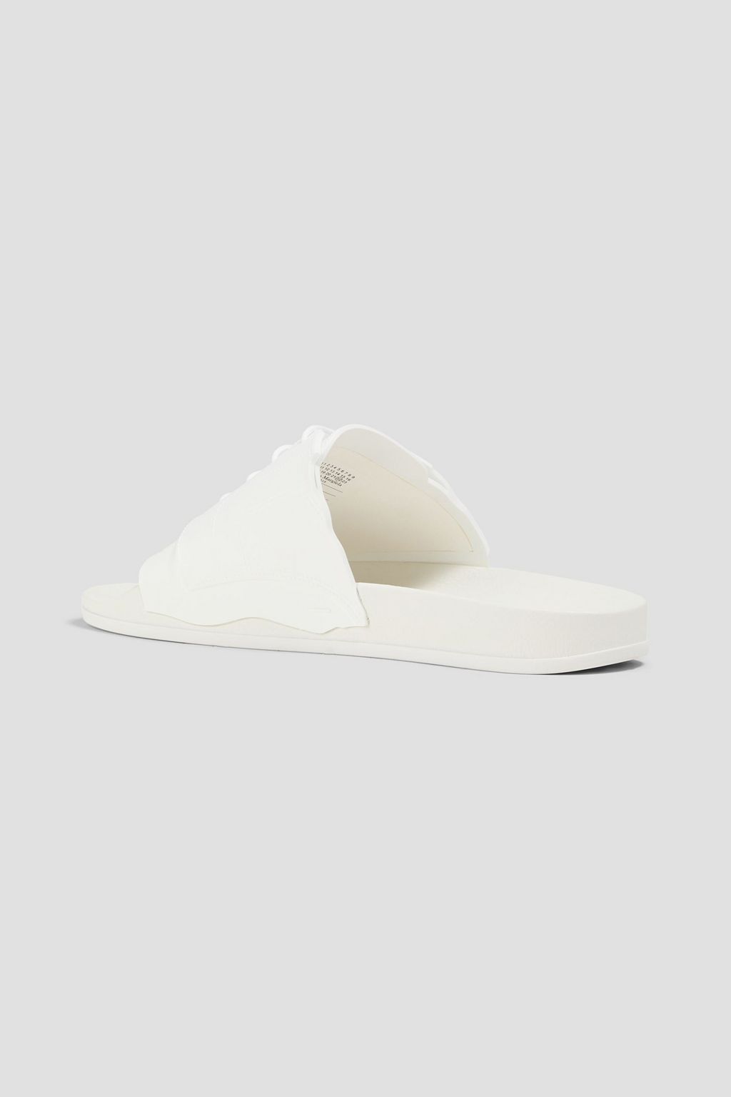 MAISON MARGIELA 레이스업 PU 슬라이드 샌들