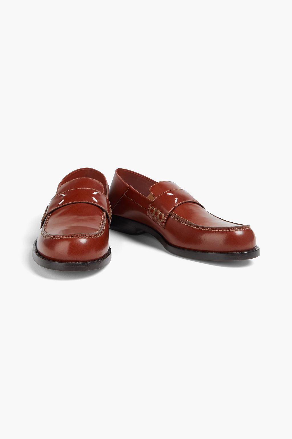 MAISON MARGIELA حذاء لوفر من الجلد