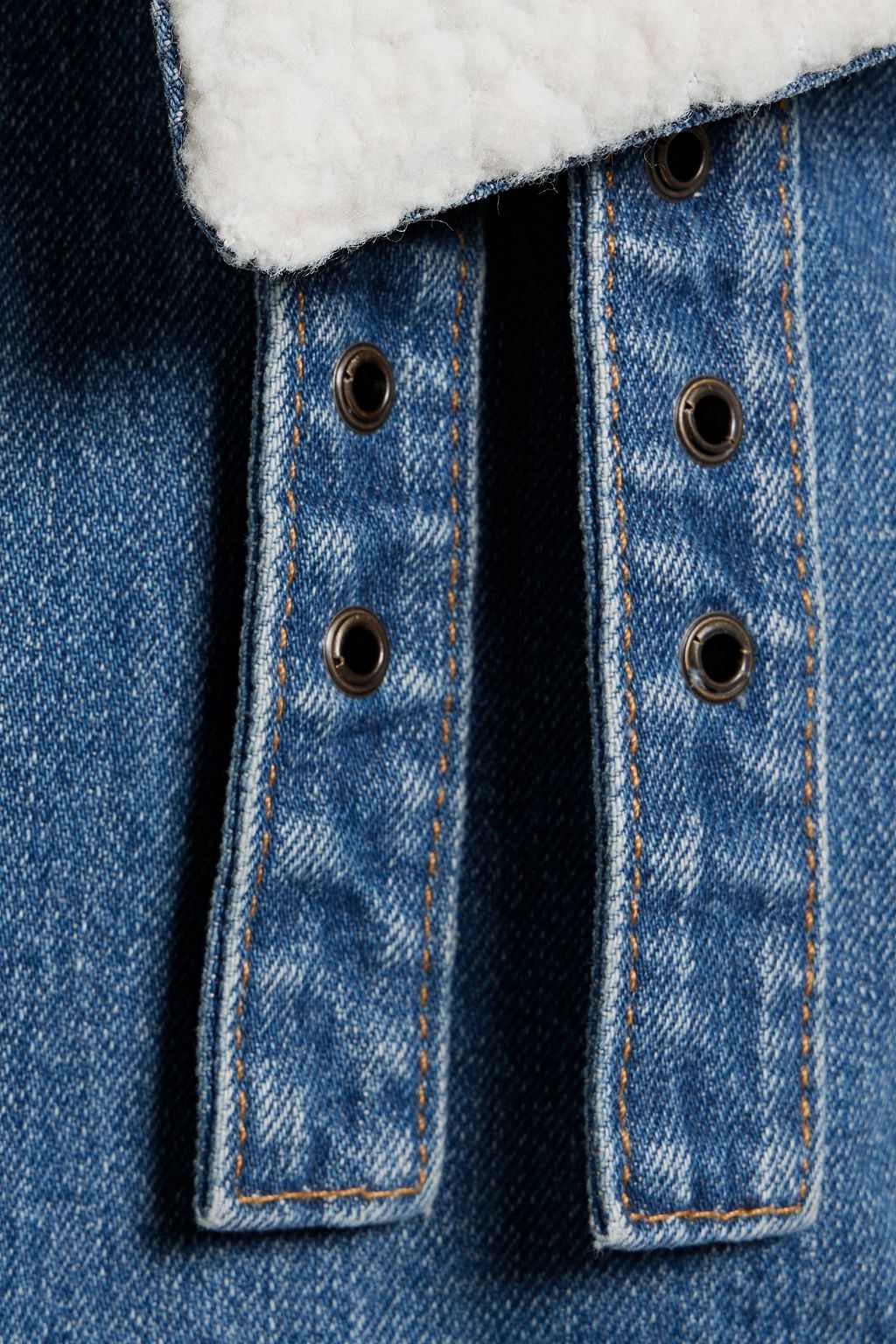 RE/DONE Aviator denim jacket