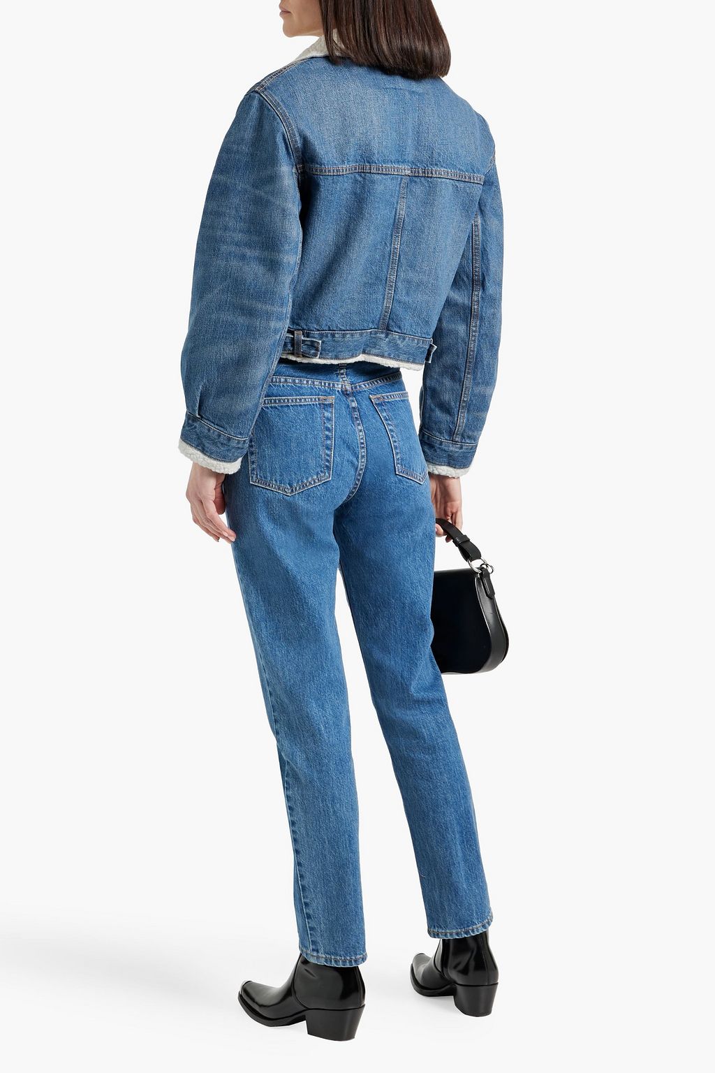 RE/DONE Aviator denim jacket