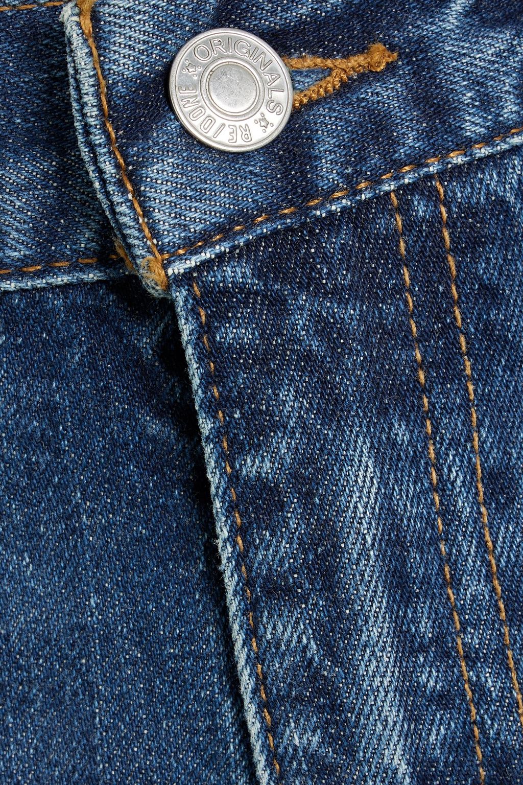 RE/DONE Mid-rise flared jeans