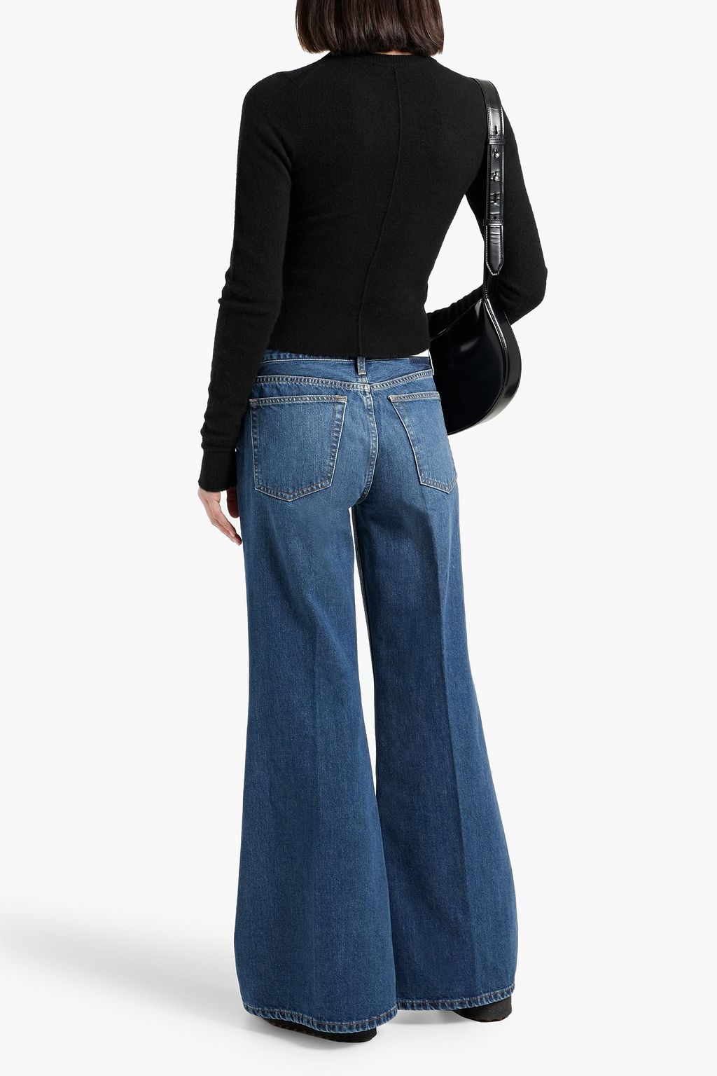 RE/DONE Mid-rise flared jeans