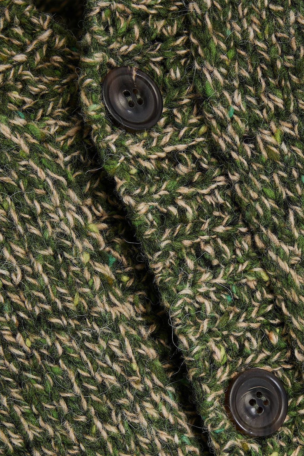 MAISON MARGIELA Marled wool and alpaca-blend cardigan