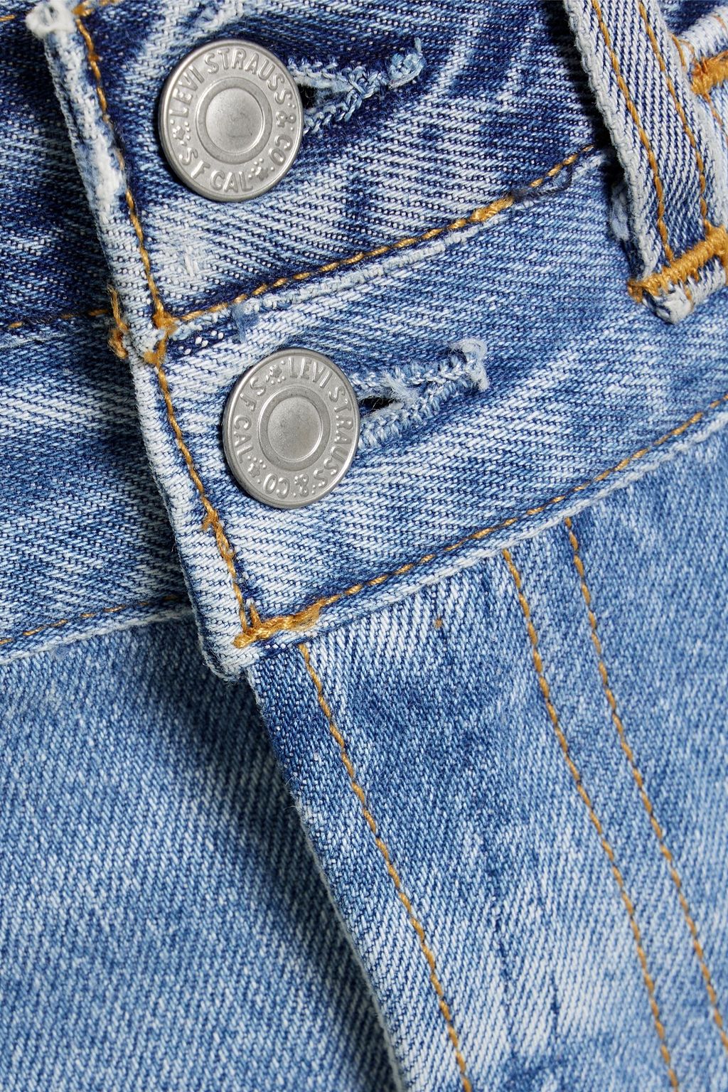 RE/DONE WITH LEVI'S Denim mini skirt