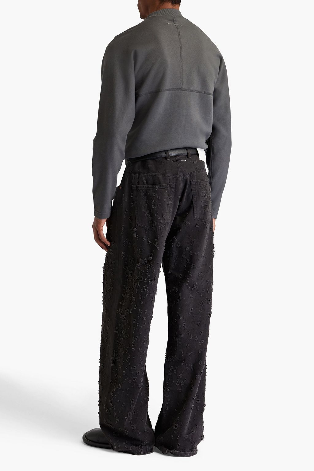 MM6 MAISON MARGIELA デニムジーンズ ダメージ加工