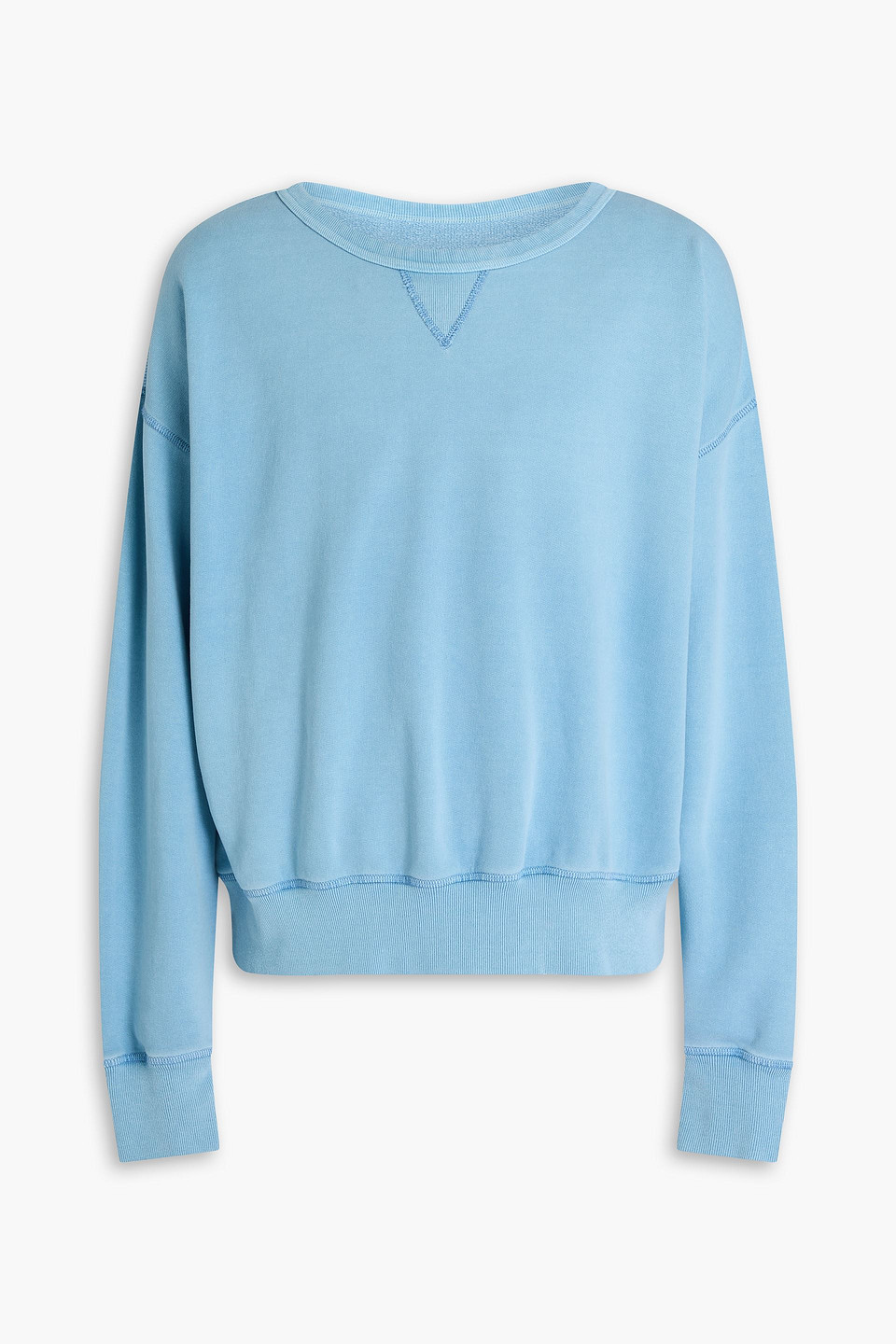 French cotton-terry sweatshirt