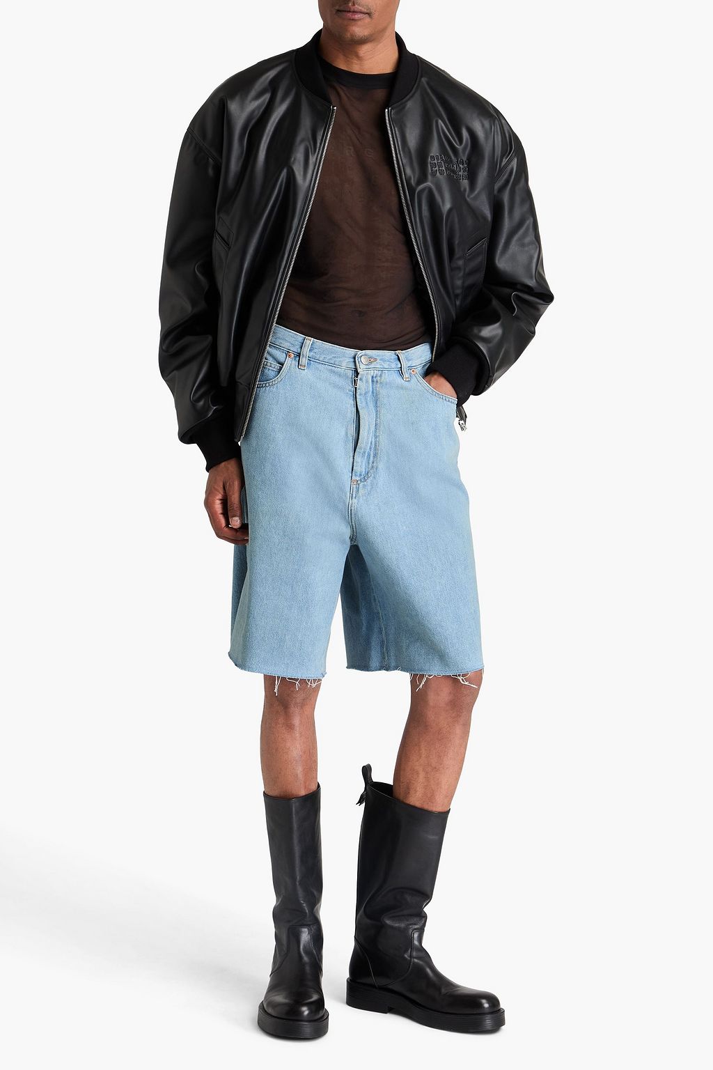 MM6 MAISON MARGIELA شورتات دينم