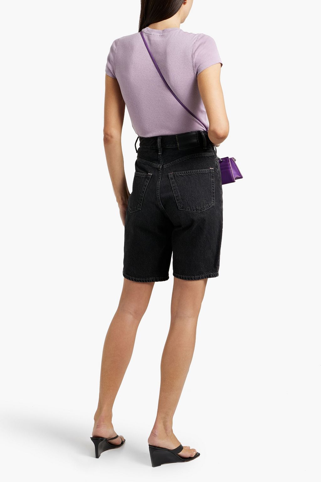 RE/DONE BY HANES Slub cotton-jersey T-shirt