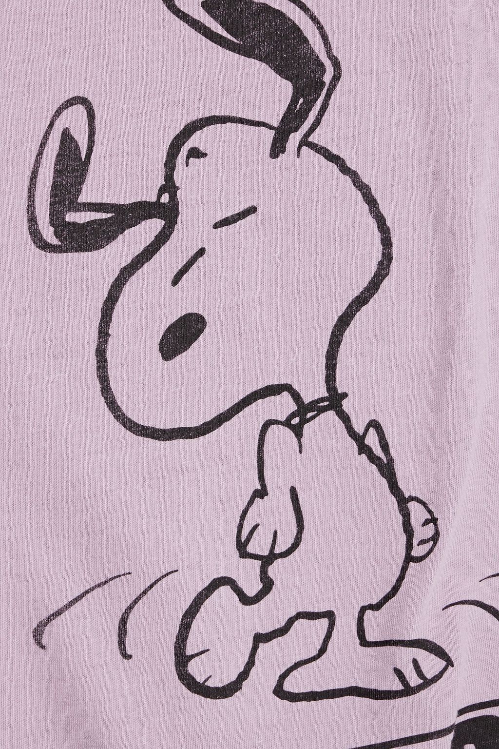 RE/DONE Printed cotton-jersey T-shirt