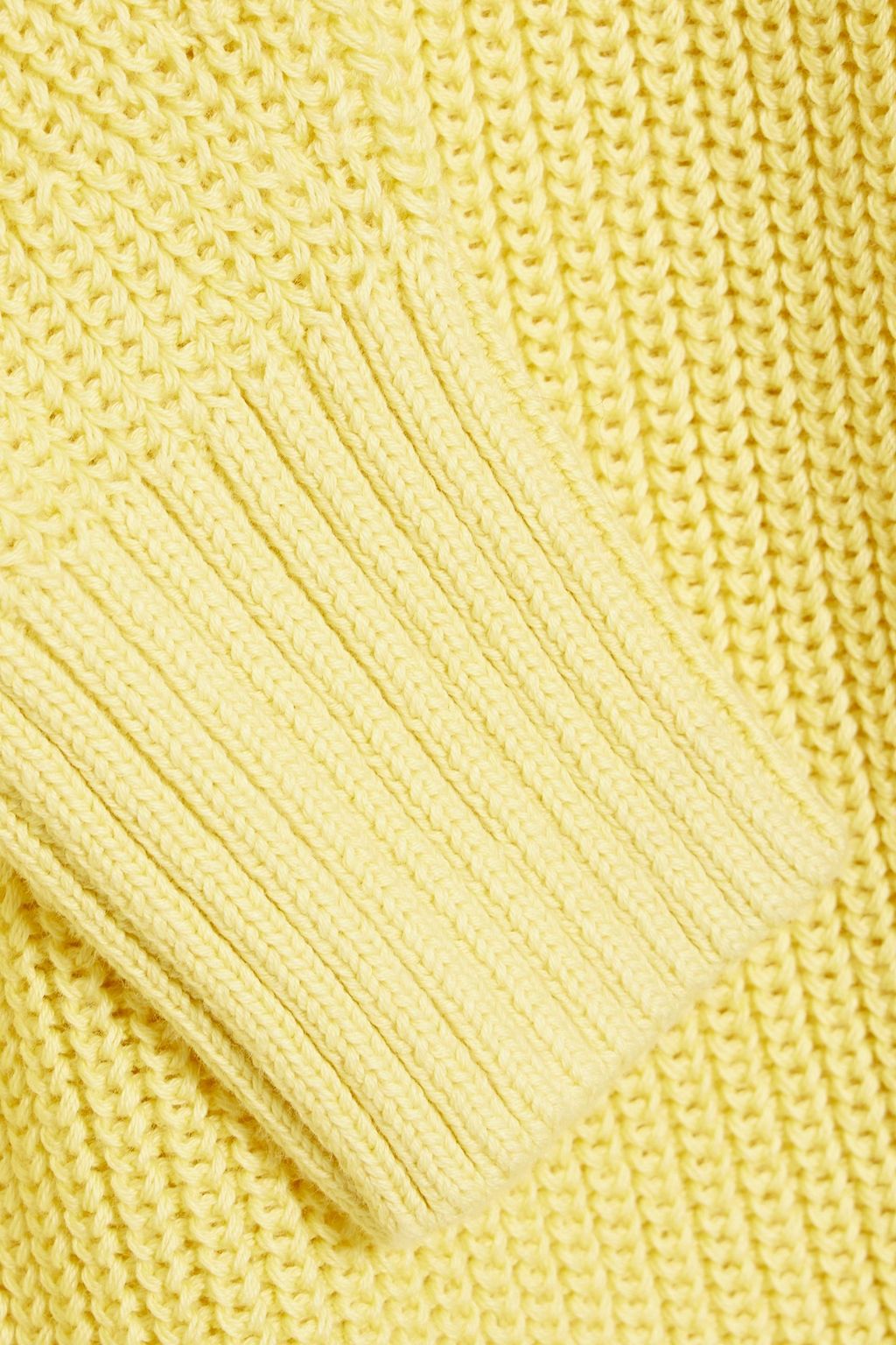 COTTON BY AUTUMN CASHMERE Distressed cotton sweater