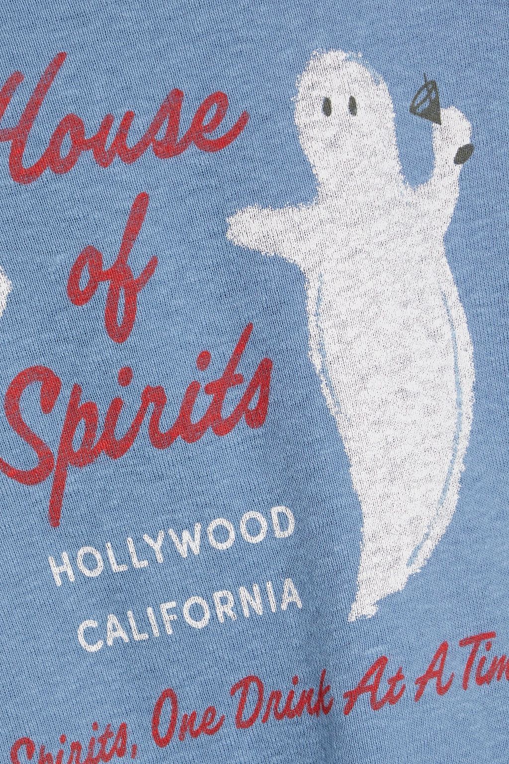 RE/DONE Printed cotton-jersey T-shirt