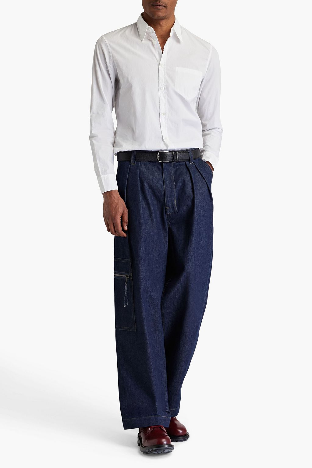MAISON MARGIELA Cotton-poplin shirt