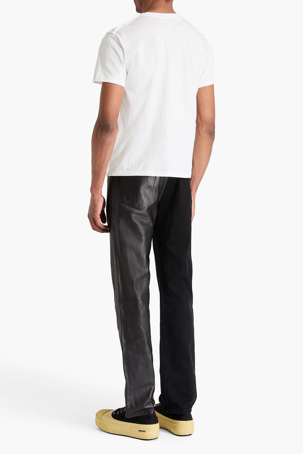 MM6 MAISON MARGIELA Layered printed cotton-jersey T-shirt