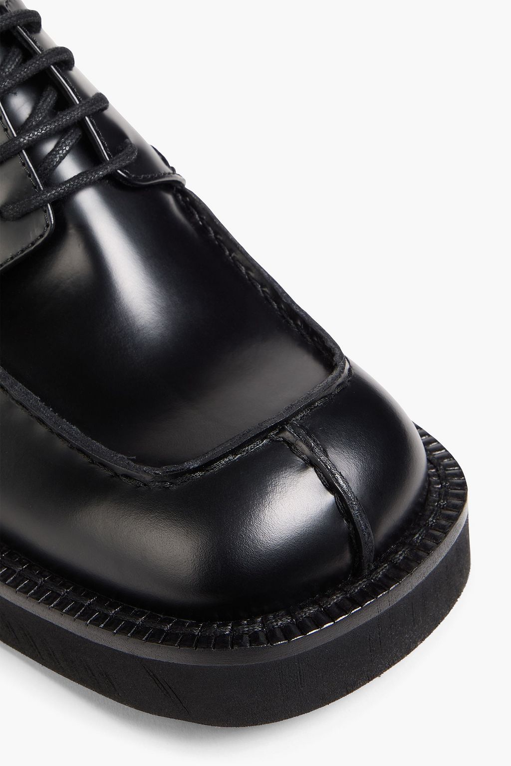 MM6 MAISON MARGIELA أحذية ديربي من الجلد