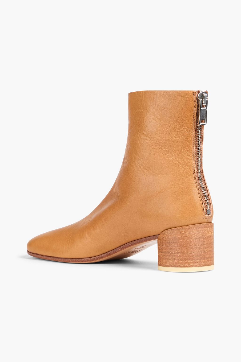 MM6 MAISON MARGIELA Pebbled-leather ankle boots