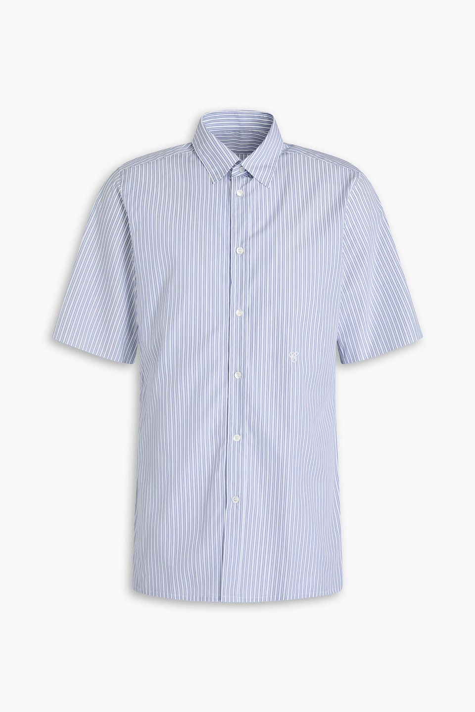 Maison Margiela Striped Cotton-poplin Shirt