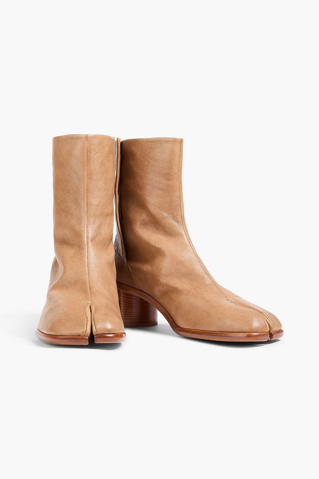 MAISON MARGIELA Tabi split-toe leather Chelsea boots