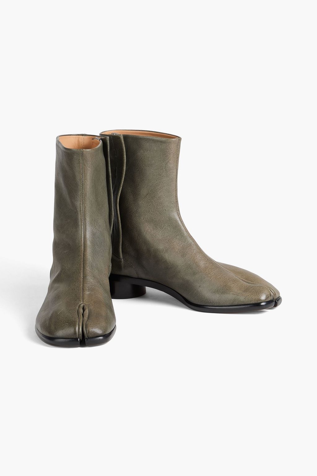 MAISON MARGIELA Tabi split-toe leather Chelsea boots