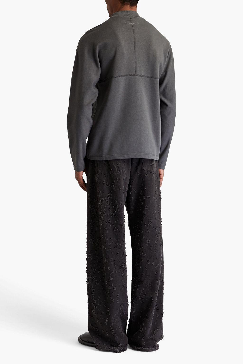 MM6 MAISON MARGIELA French cotton-blend terry sweatshirt