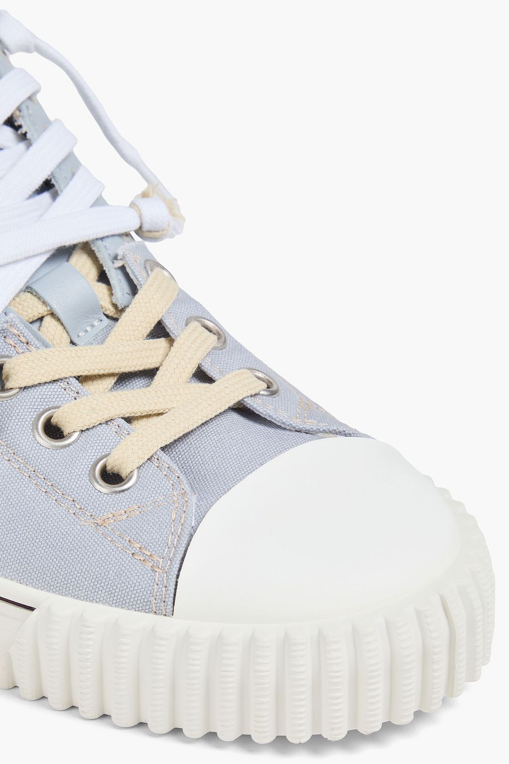 MAISON MARGIELA New Evolution leather and canvas sneakers