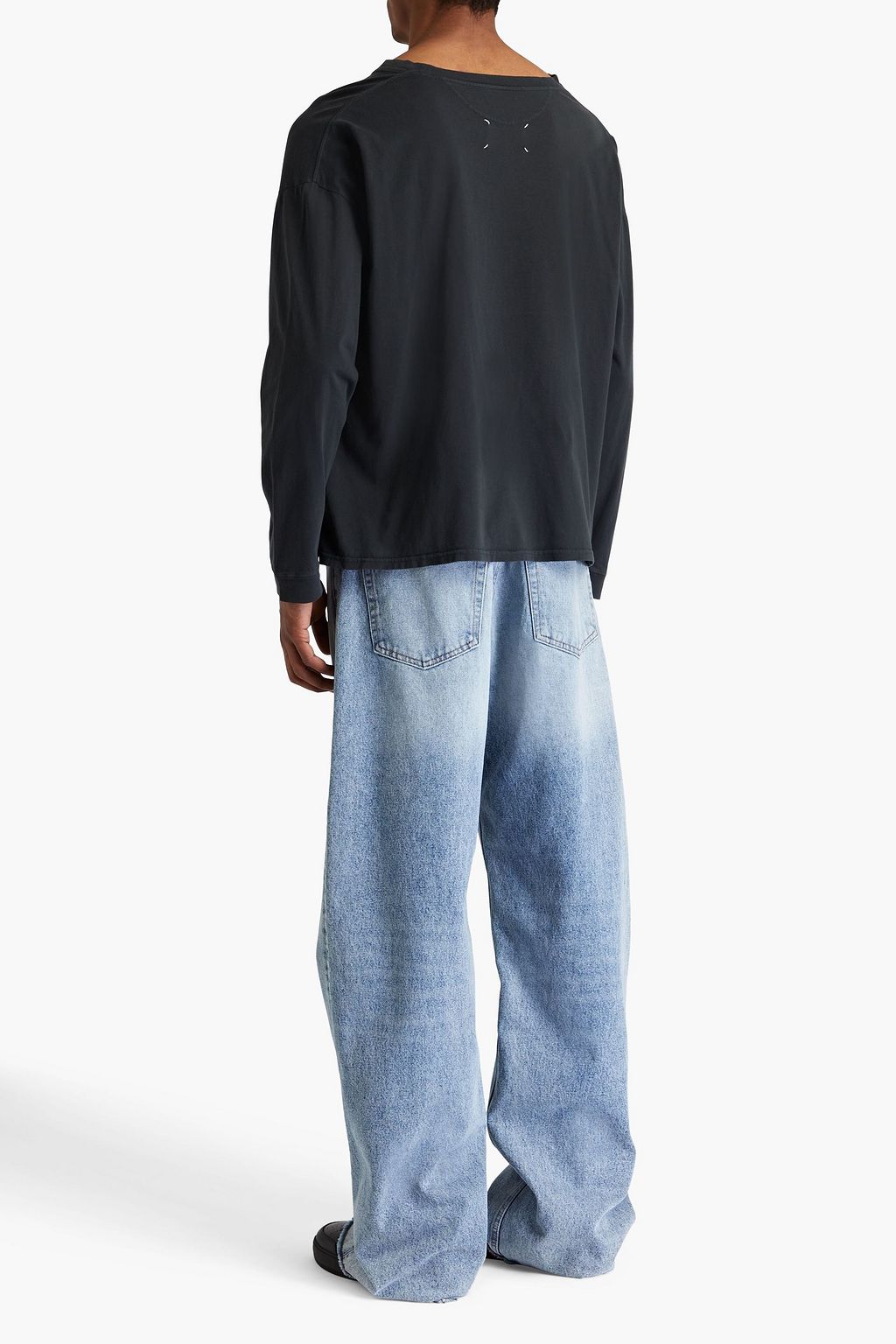MAISON MARGIELA Printed cotton-jersey T-shirt
