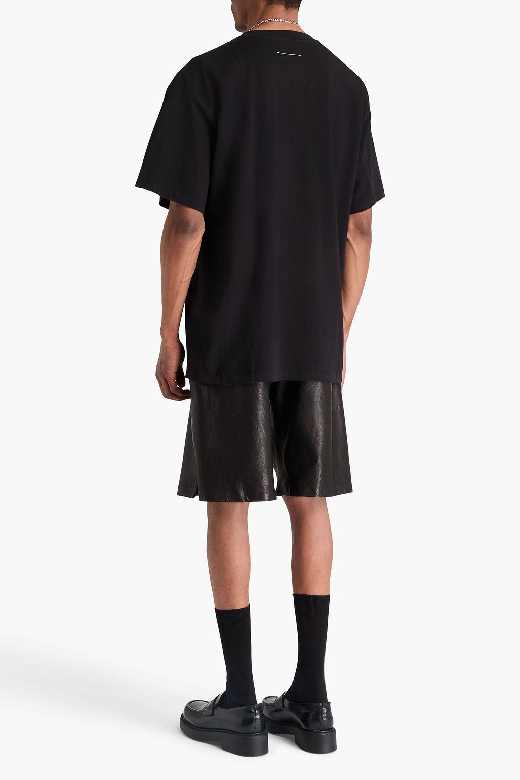 MM6 MAISON MARGIELA تي شيرت من القطن والجيرسي