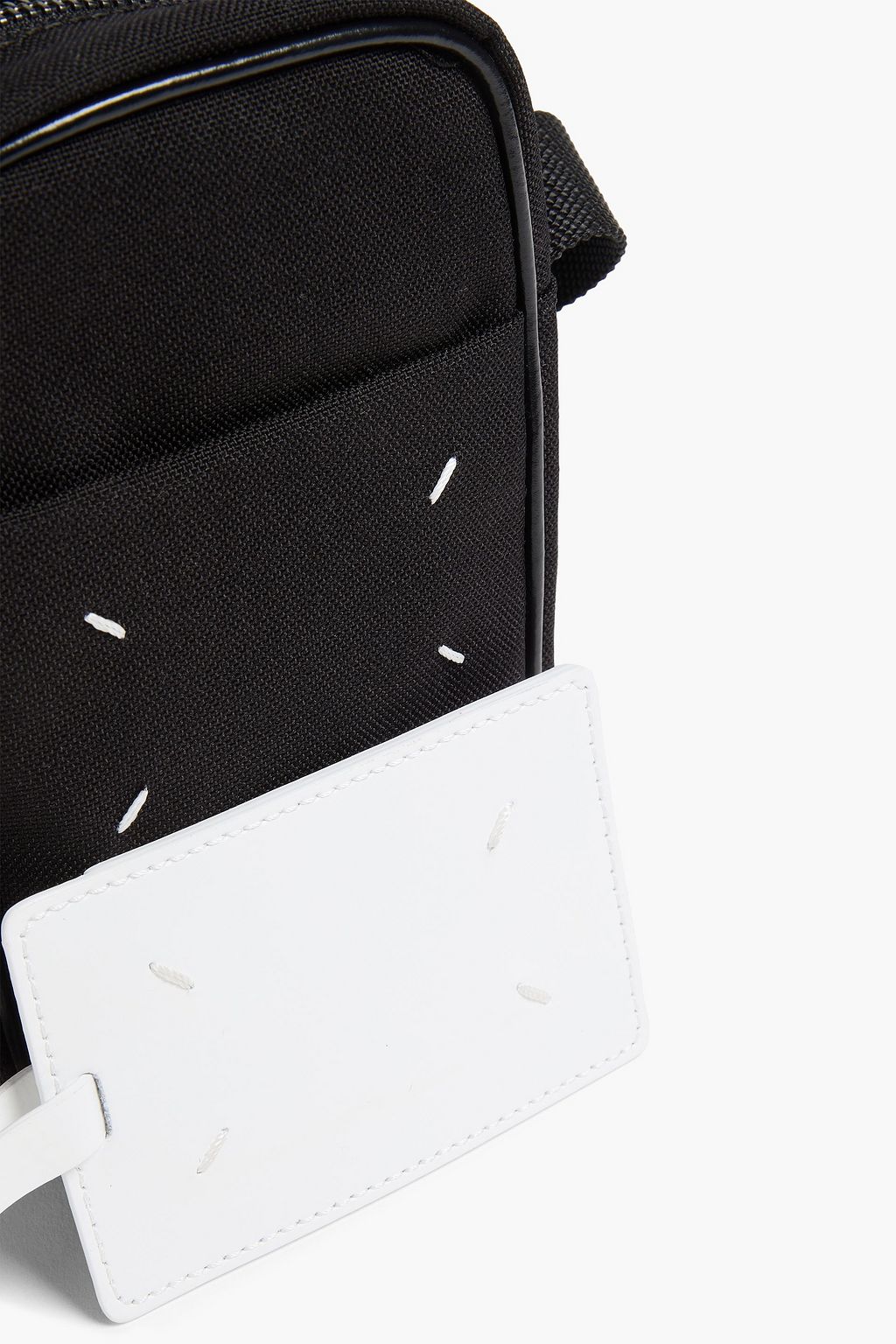MAISON MARGIELA Leather-trimmed canvas messenger bag