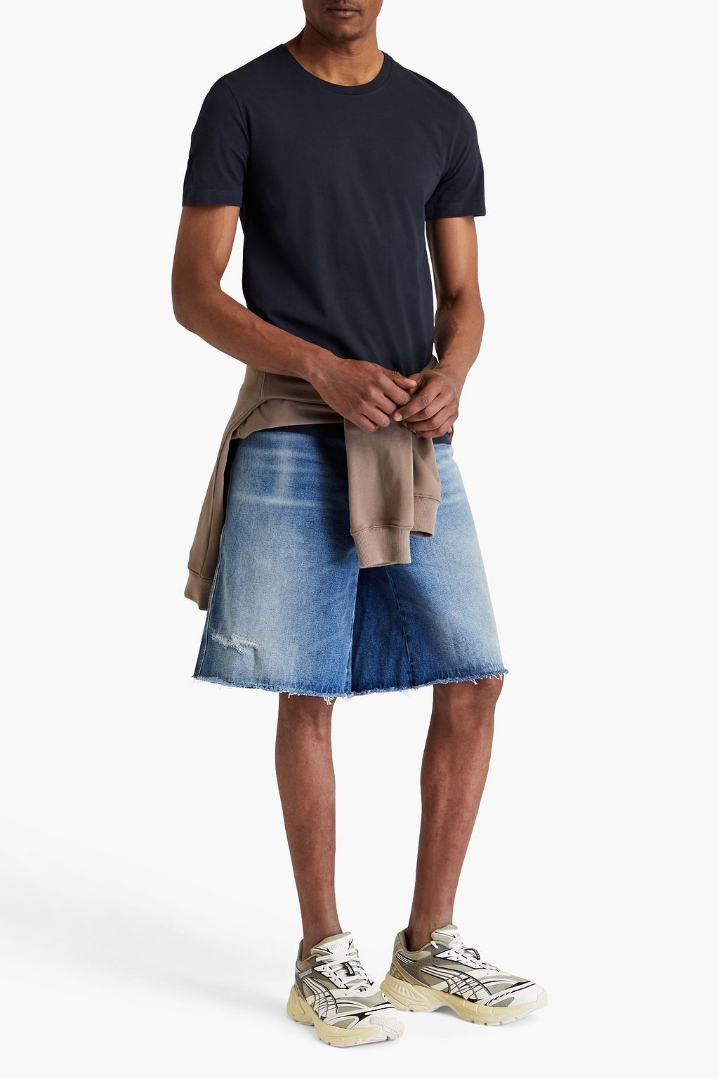 MAISON MARGIELA تي شيرت من الجيرسي القطني