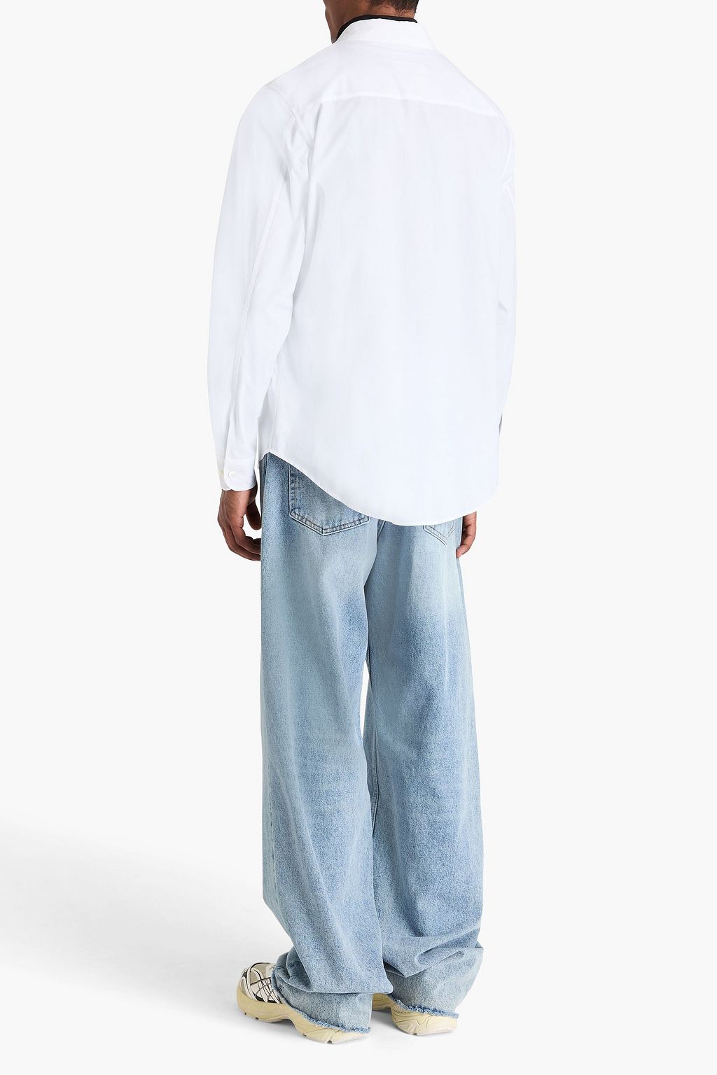 MM6 MAISON MARGIELA قميص من قطن بوبلين