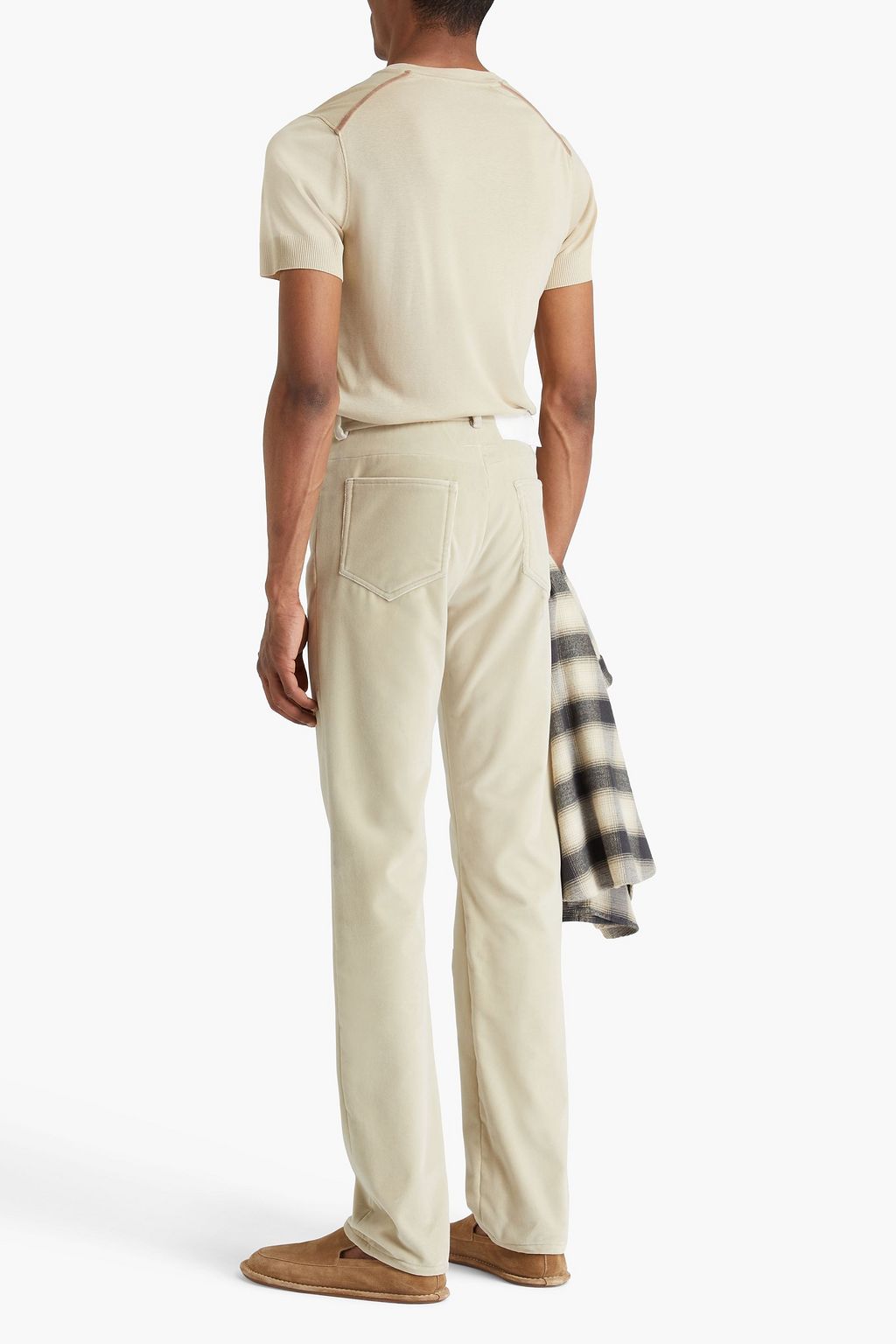 MM6 MAISON MARGIELA Cotton-velvet pants