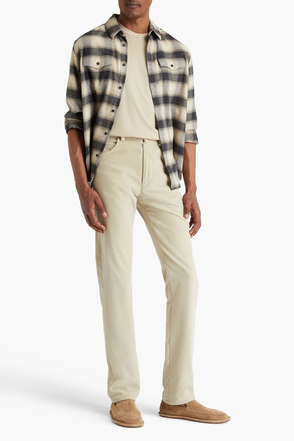 MM6 MAISON MARGIELA Cotton-velvet pants