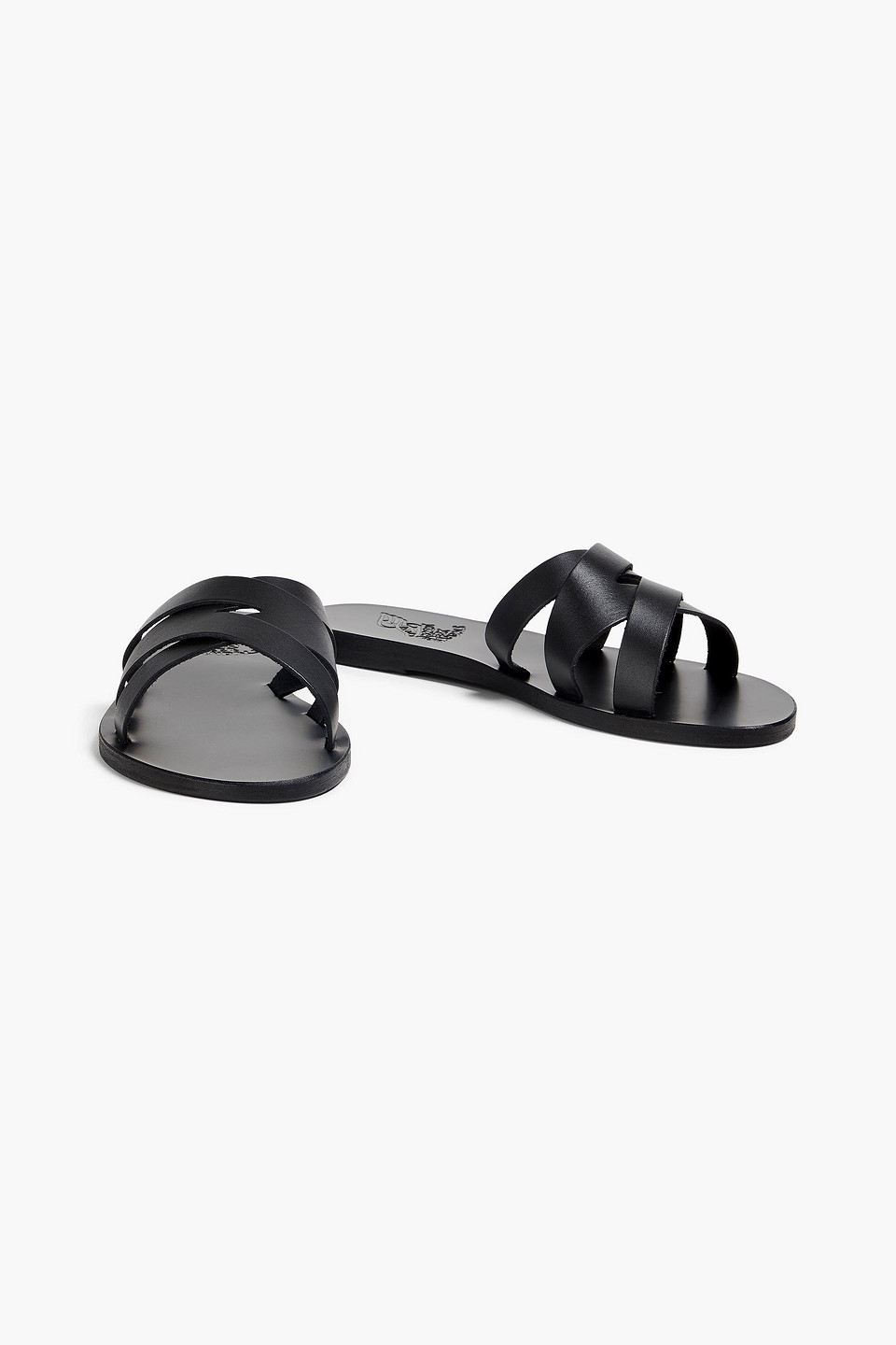 ANCIENT GREEK SANDALS DIONYSIA LEATHER SLIDES