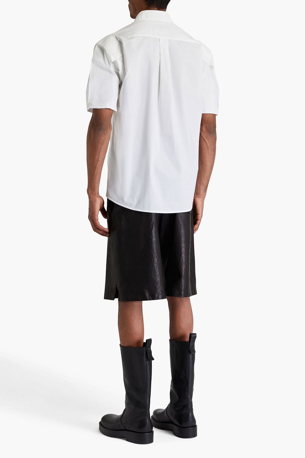 MM6 MAISON MARGIELA قميص من قطن بوبلين