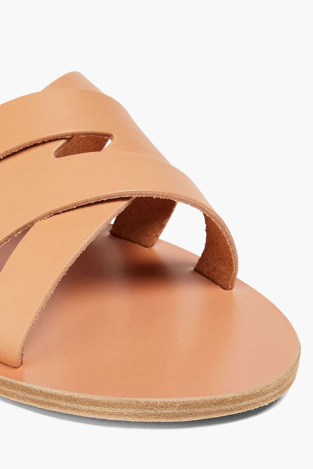 ANCIENT GREEK SANDALS حذاء سلايد "ديونيسيا" من الجلد