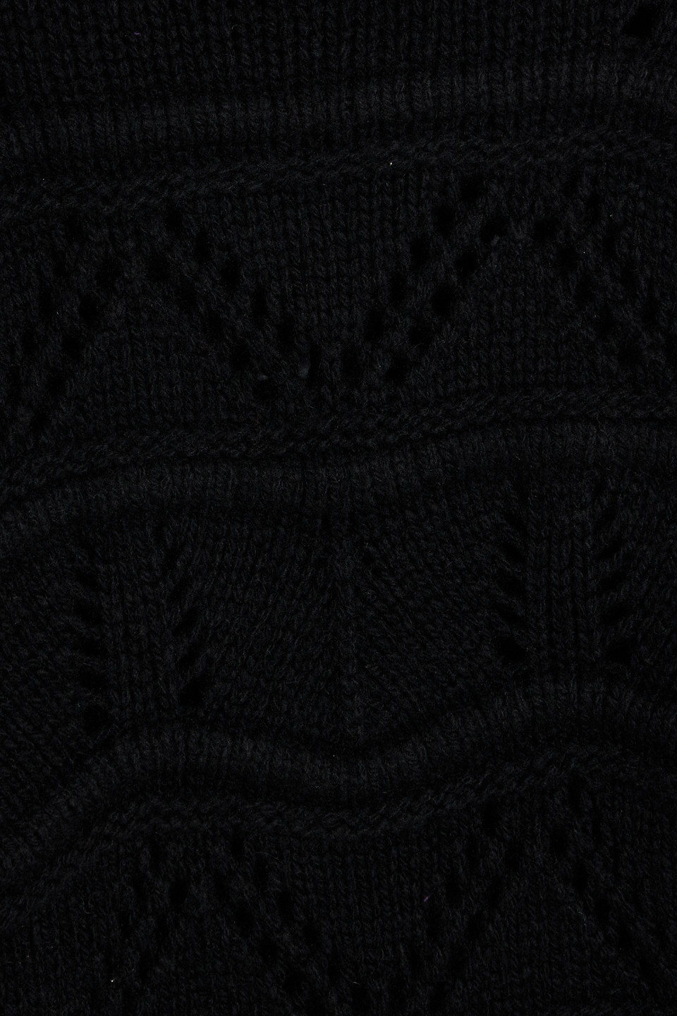 Autumn Cashmere Pointelle-knit Cashmere Turtleneck Sweater In Black