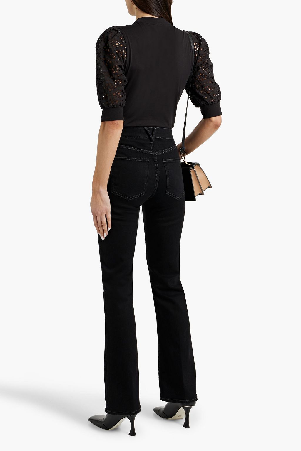 VERONICA BEARD Cameron high-rise bootcut jeans