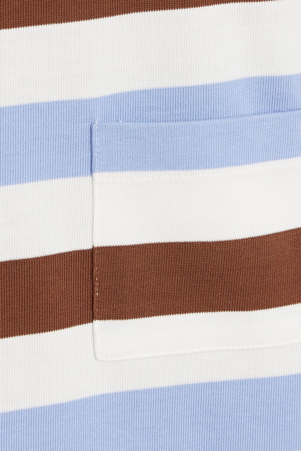 VERONICA BEARD Hovey striped cotton top