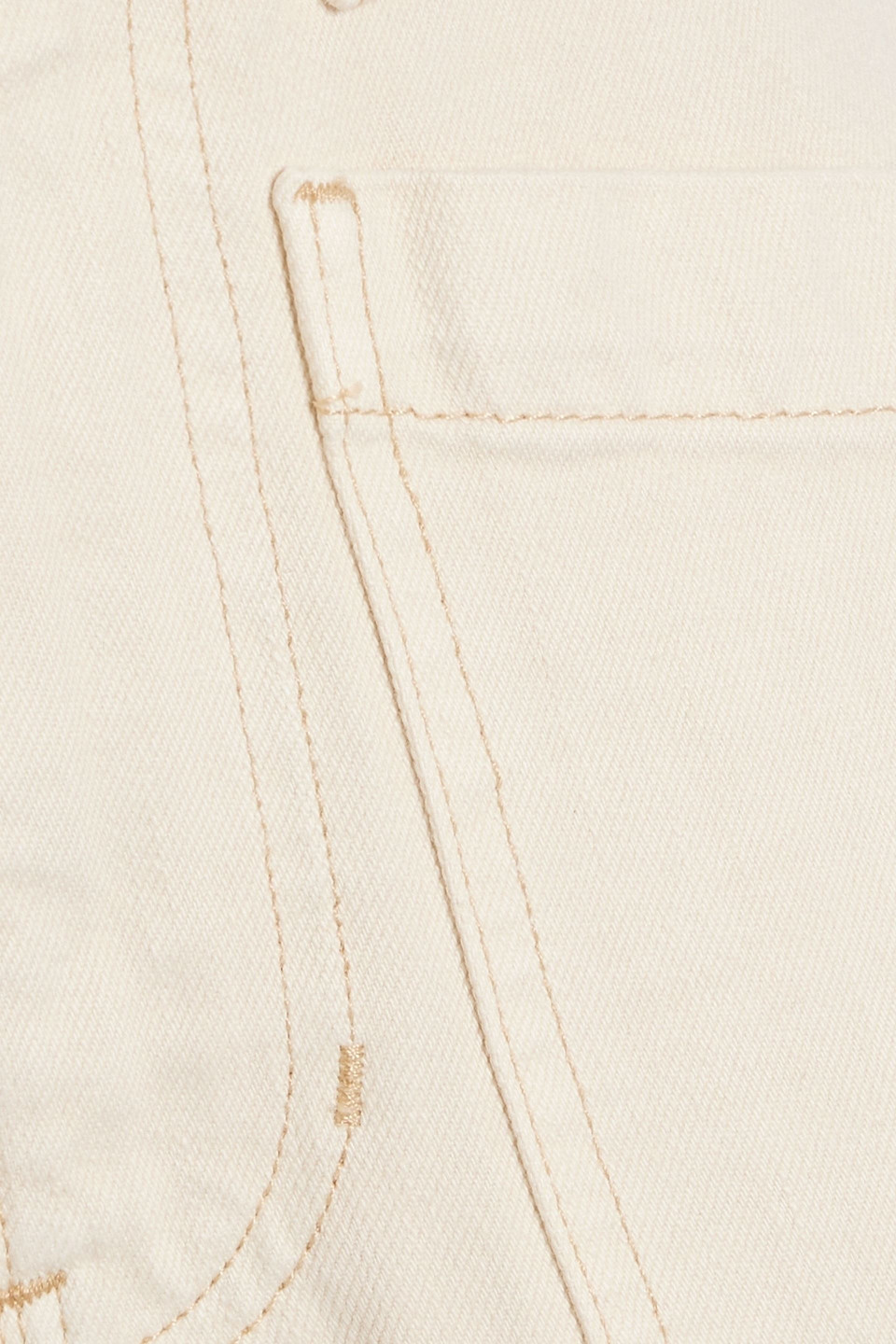 Shop Veronica Beard Dylan High-rise Straight-leg Jeans In Ecru