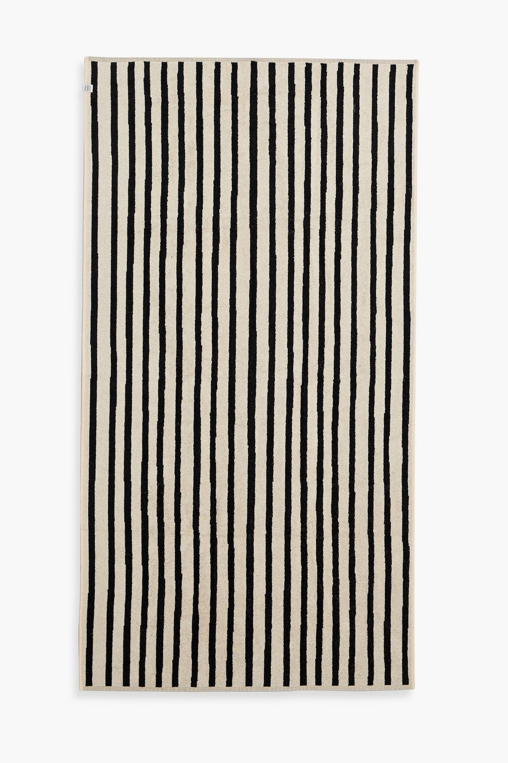 TOTEME Striped cotton-terry beach towel