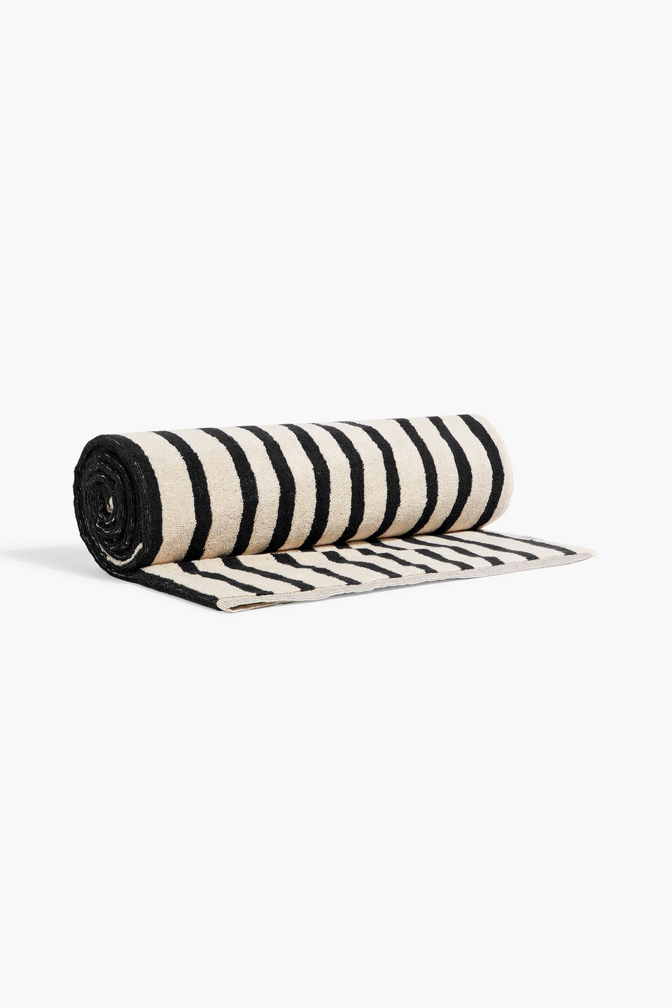 Totême Striped Cotton-terry Beach Towel