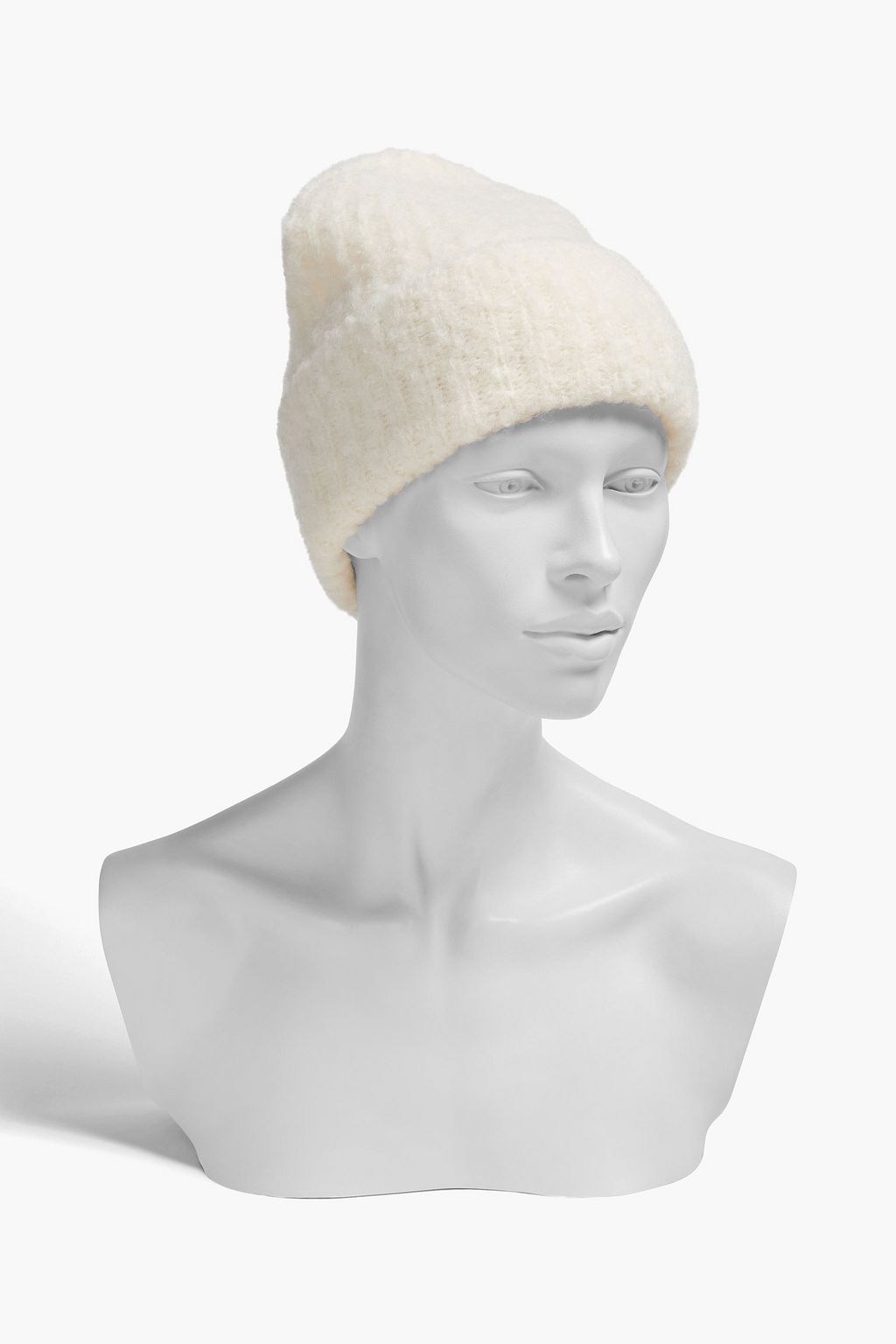 TOTEME Ribbed bouclé-knit wool-blend beanie