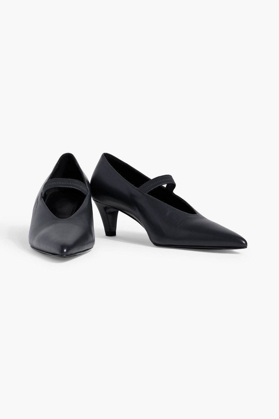Totême The Mary Jane Leather Pumps