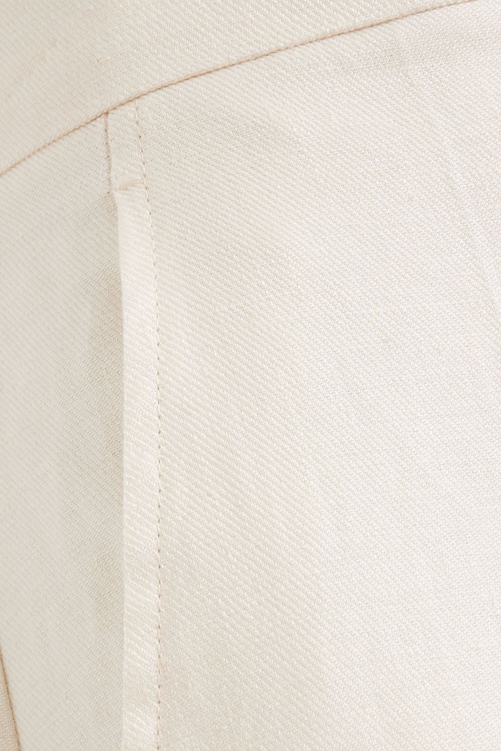 MAX MARA Hangar linen-twill wide-leg pants