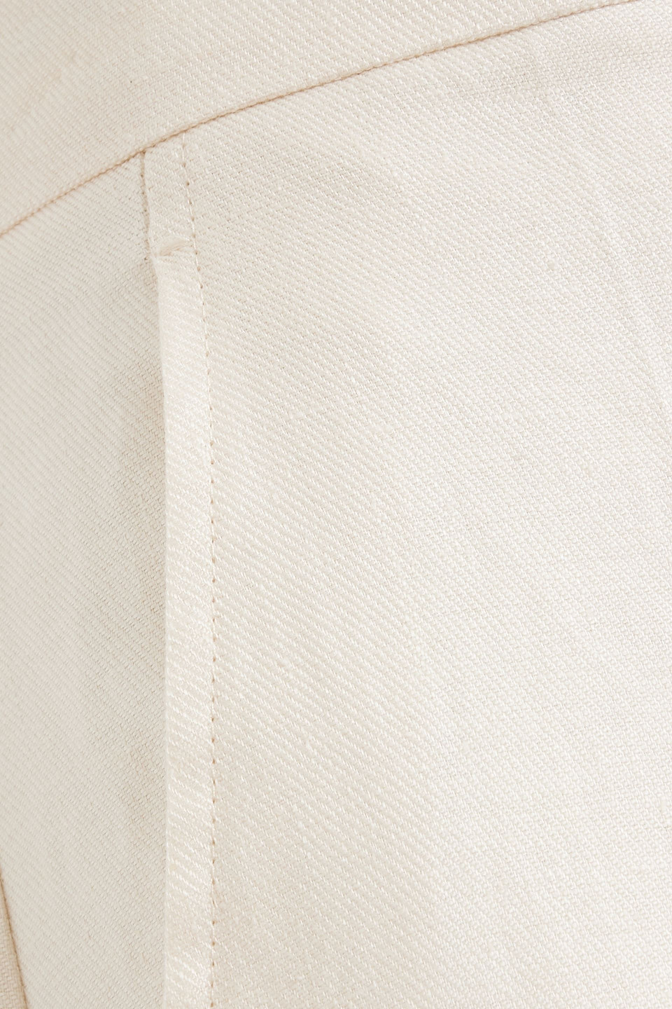 Max Mara Hangar Linen-twill Wide-leg Pants